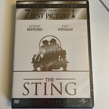 New! The Sting Paul Newman Robert Redford Best Picture (Full Screen Edition) DVD