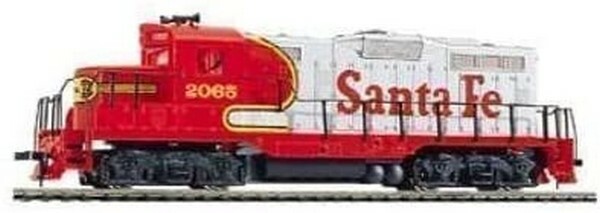 H0 Scale - Walthers Diesel Locomotive GP9M Santa Fe -- 113 New