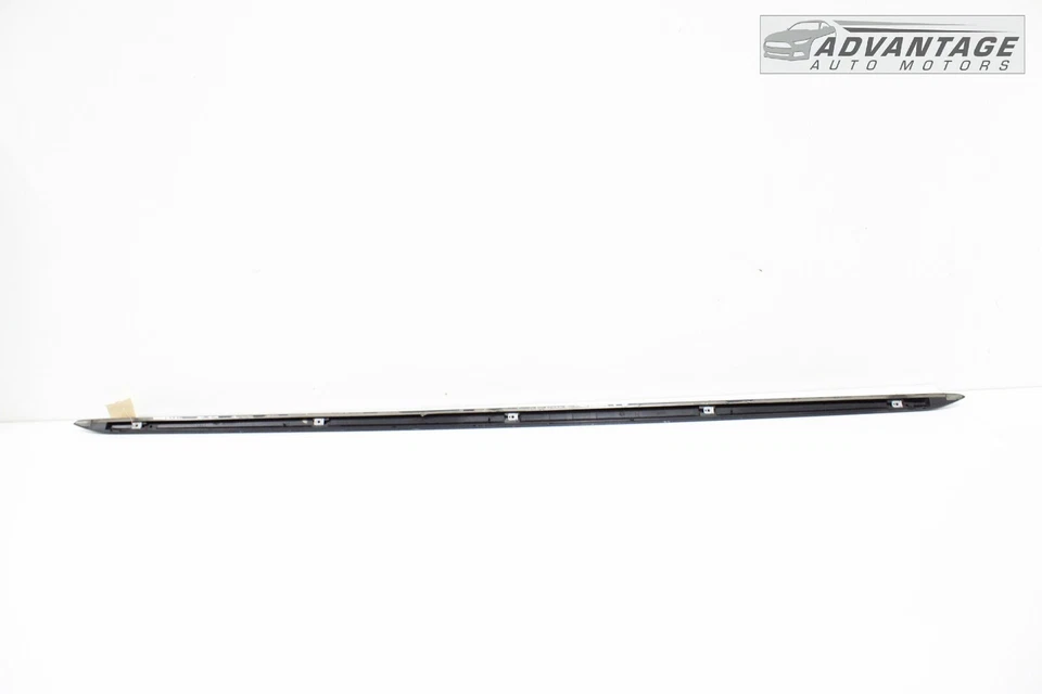 2017-2019 AUDI A4 QUATTRO B9 RIGHT ROCKER PANEL SKIRT MOLDING MANHATTAN GRAY OEM - Image 3 of 4