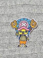 Tony Tony Chopper One Piece Anime Straw Logo Embroidered Iron On Patch
