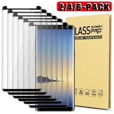 Case Friendly Clear HD Tempered Glass Screen Protector For Samsung Galaxy Note 8