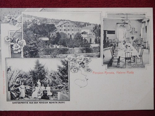 POLAND - RUDY - SILEZIA / PENSION RENATA - HELENE RUDY / RESTAURANT / 1900
