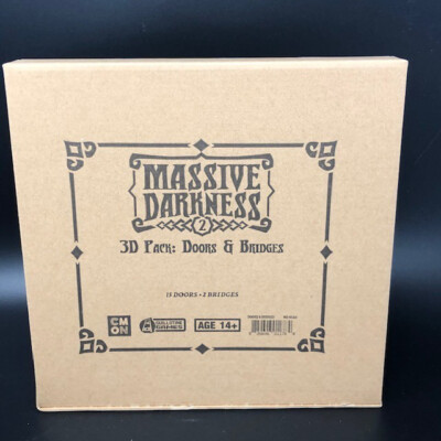 Massive Darkness 2 Hellscape - 3D Pack Doors & Bridges - Kickstarter Exclusive