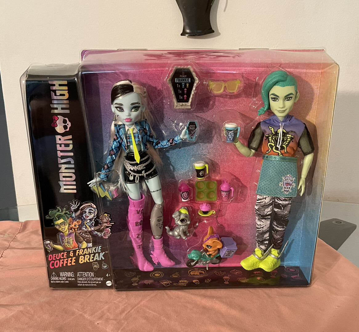 New In Box!! Monster High Generation Coffee break 2 pack