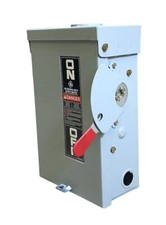 General Electric TG3221R 2Pole 30Amp 240Vac Fusible Safety Switch