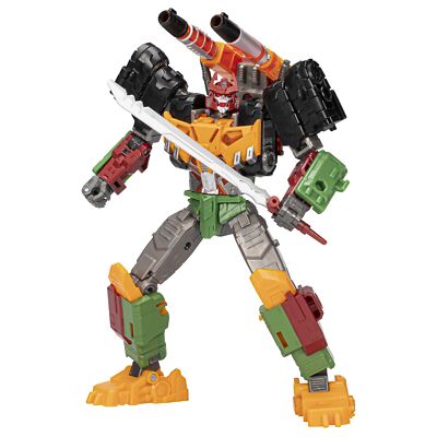 Transformers Toys Legacy Evolution Voyager Class Comic Universe Bludgeon Toy,...