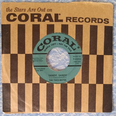 HEAR 1959 GIRL GROUP PROMO Two-Notes SANDY My Secret Lover 45 CLASSICS Top Rank
