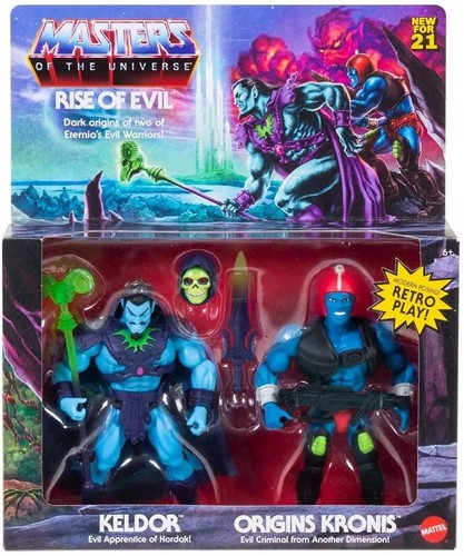 Masters of the Universe Keldor & Kronis Origins He-Man Action Figures MOTU New