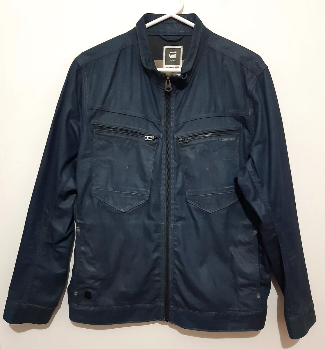 G star navy jacket sale