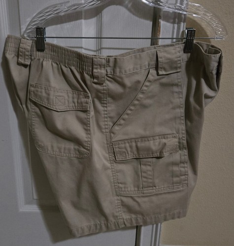 Vtg Weekender Sportswear Men's Size 42 Khaki Cargo Shorts #2 - Picture 10 of 13