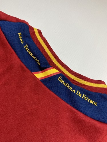 SPAIN ESPANA Euro 2012 Home Shirt jersey ADIDAS 2011 La Furia Roja adult SIZE XL - Picture 9 of 10