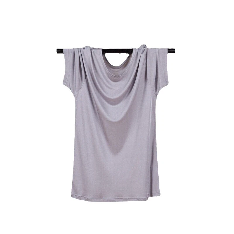 Silk Short Sleeve Solid T-Shirts for Men