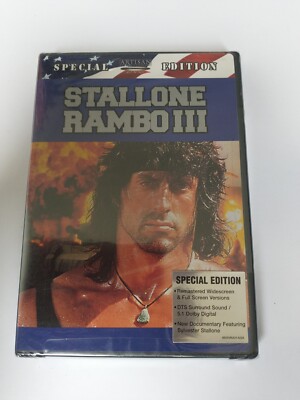 Rambo III (DVD, 2003, 2-Disc Set, Special Edition New!
