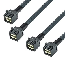 2 Packs SFF-8643 to SFF-8643 12G Internal Mini SAS Cable, 0.8m(2.7 ft.)