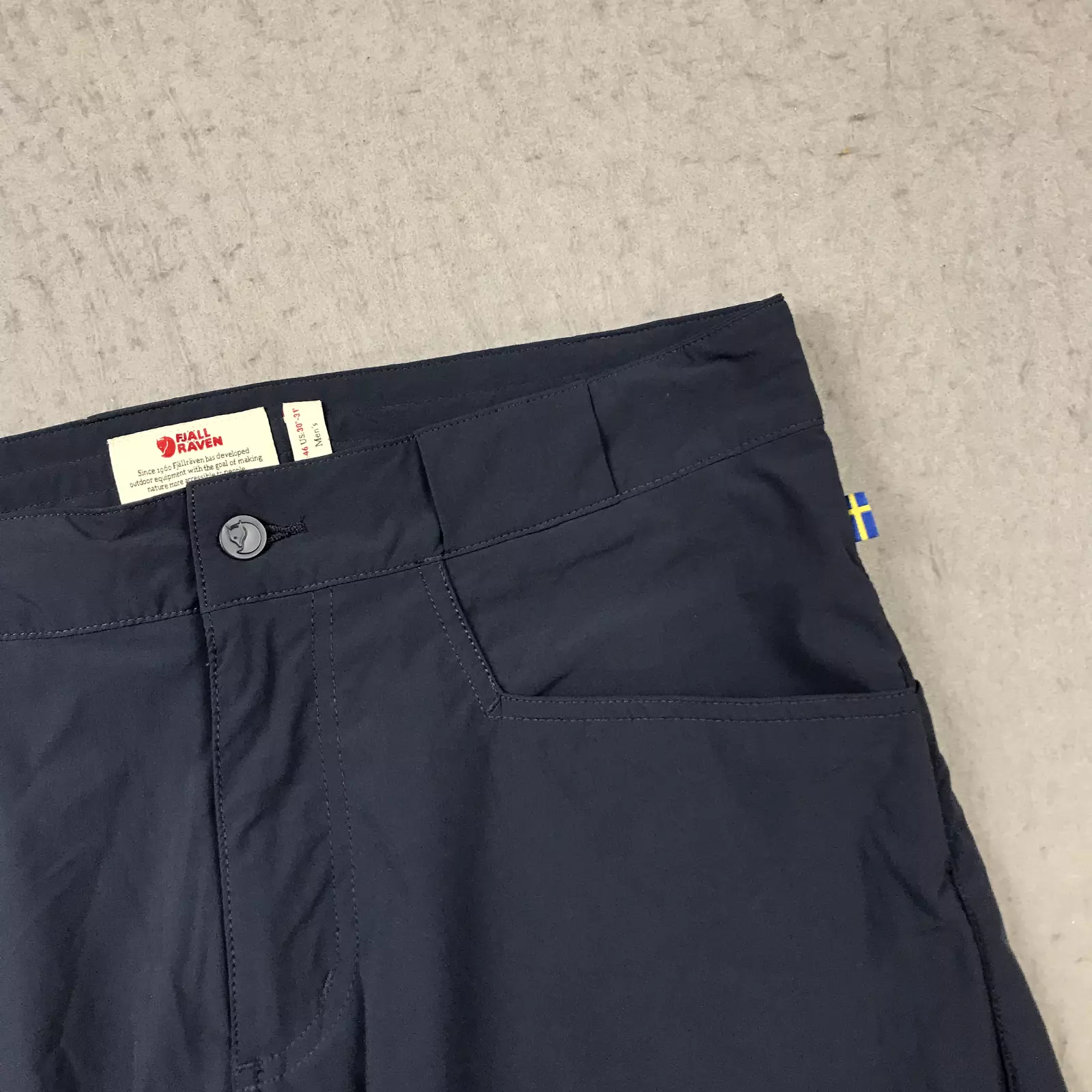 fjallraven high coast lite outdoor hiking cargo shorts