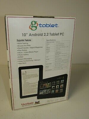 ViewSonic G Tablet UPC300-2.2 Android Tablet See Description FAST FREE  SHIPPING.