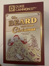 Duke Cannon Supply The Beard That Stole Christmas 3pc Gift Set Beard Wash Oil