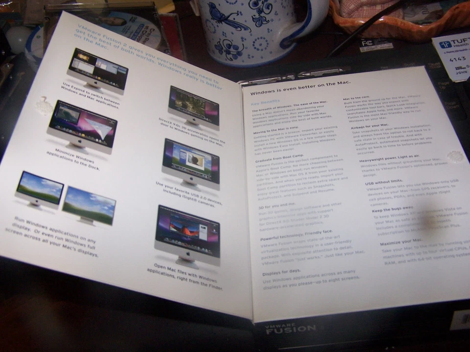 VMWare Fusion 2 Academic with Key - Image 2 of 3