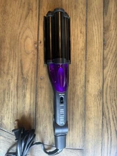 Hot Tools 2179 Ceramic Deep Waver *Salon Perfect Waves* Black/Purple Tested