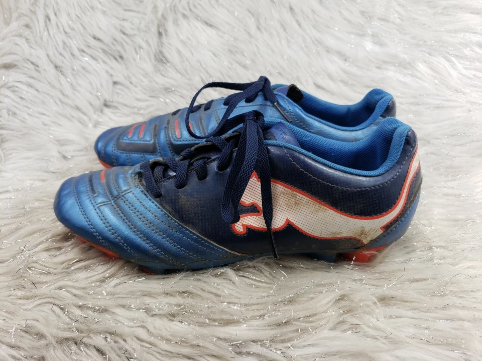 Botines de fútbol PUMA Power-Cat PWR-C 4,12 azules para niños grandes talla US 7 EUR 39 Foto 3 de 4