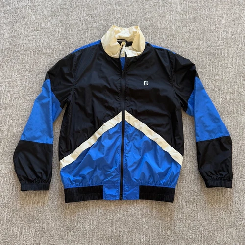 FEATURE Track Jacket 'Black/Ivory/Royal' - Men's Large L Pre-Owned - product listing photo