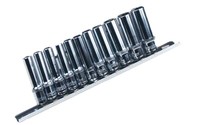 "Craft-Equip 11 Tlg. 1/4\" Sechskant SteckschlüSselsatz Nuss Langnuss LangnüSse"