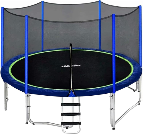 Trampolines No-Gap Design 1500 LBS Weight Capacity 16 15 14 12 10 8FT for Kids C - Picture 10 of 12