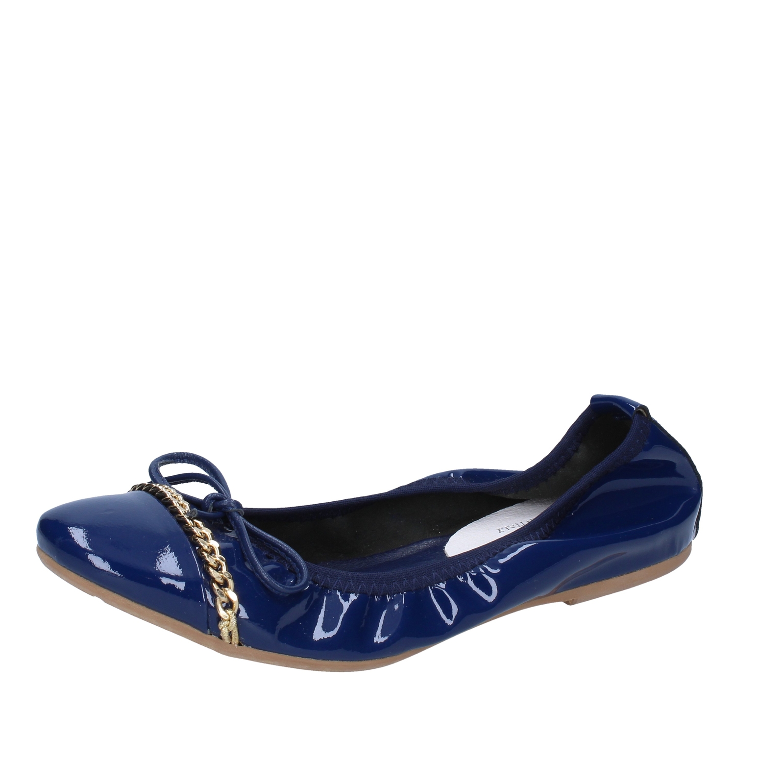 корона балерин schuhe damen blau lack BZ948 6690₽