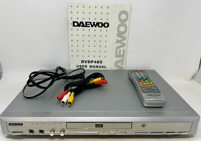 Daewoo DVDP480 Progressive Scan DVD CD VCD MP3 Player + Remote