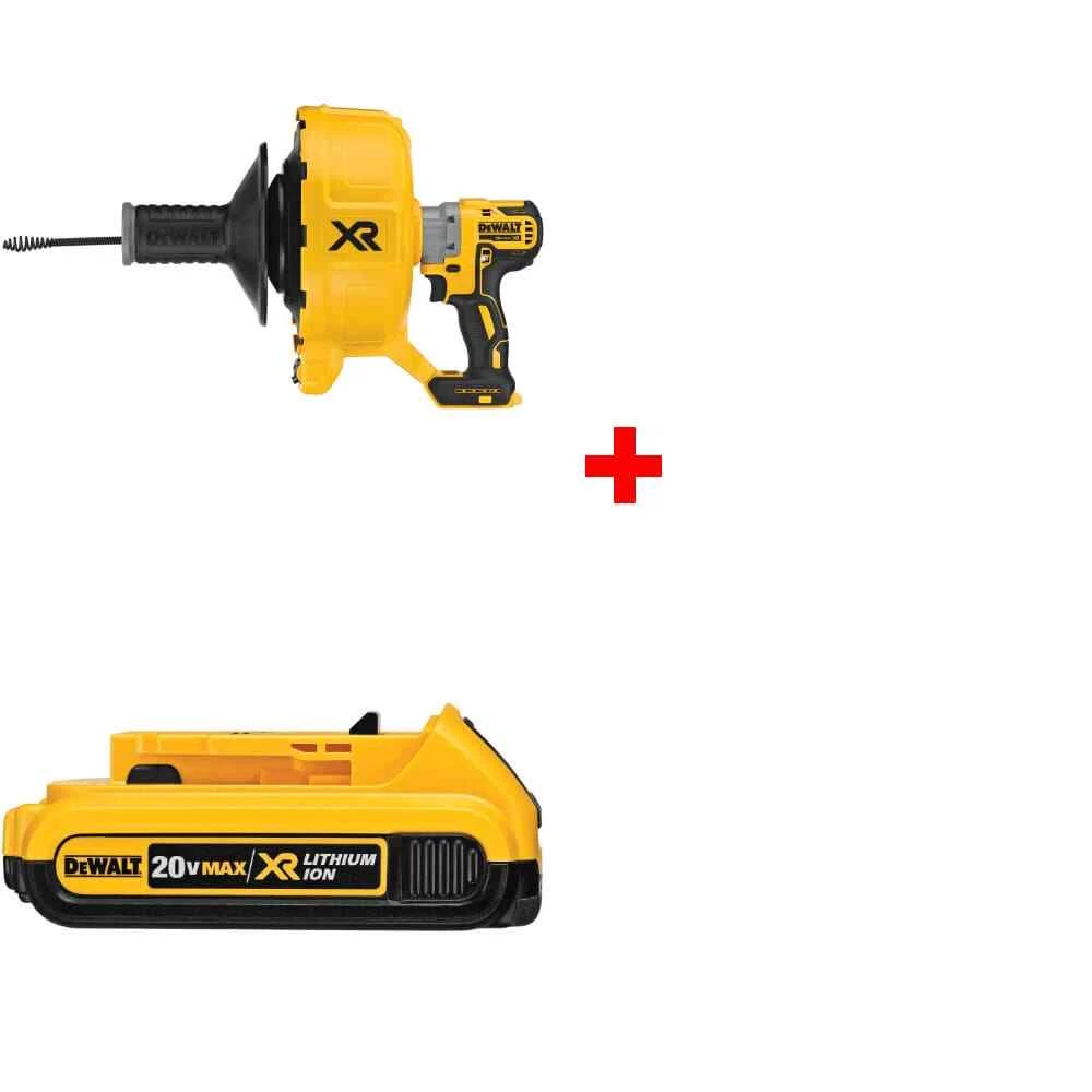 DEWALT 20V MAX XR Brushless Drain Snake (Tool Only) DCD200B from