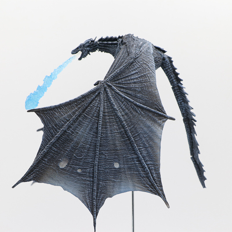 Game of Thrones:The Night King Ice Dragon Viserion Action Figure Model Boxed Toy