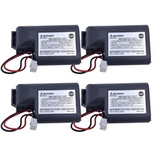 4 x 6V Battery for Mitsubishi M80 Servo MR-J4...