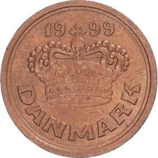 [#1336969] Monnaie, Danemark, 25 Öre, 1999