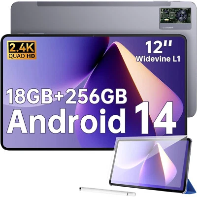 OUKITEL OT5S Tablet Android 14 24GB+256GB Gaming Tablet 8250mAh/18W 12 inch 2.4K