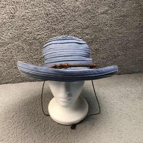 Sunday Afternoons Hat UPF 50+ Crushable Packable Womens Periwinkle Blue Sun Brim - Picture 1 of 9