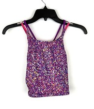 Nike Girl s Purple Tankini Top Size Large