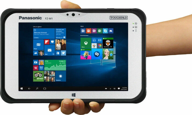 Panasonic Toughpad FZ-M1 Intel i5 1.60 GHz 512 Go SSD 8 Go RAM Tablette Tactile