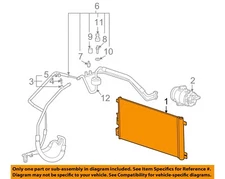 GM OEM Air Conditioner-Condenser 20820057