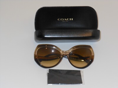 COACH SUNGLASSES WITH CASE AND MICROFIBER CLEANING CLOTH | eBay display picture 3