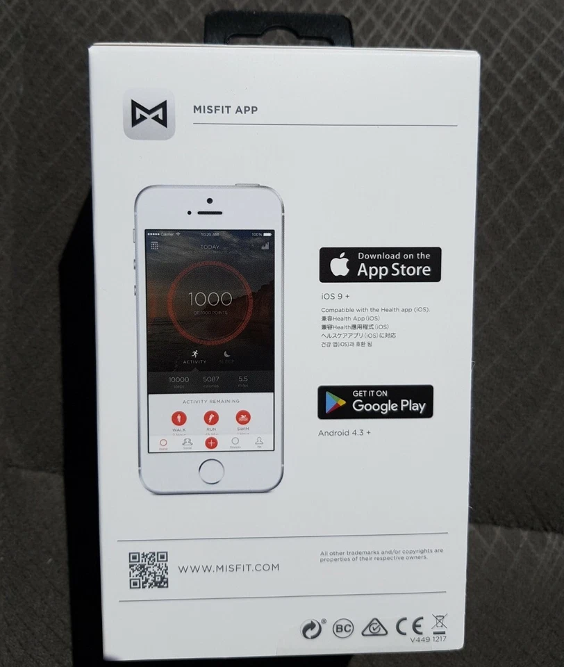 Reloj inteligente Misfit Vapor Actividad + Rastreador de sueño Banda de acero inoxidable Agua 50m Foto 4 de 4