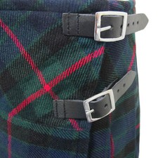 New Modern Scottish Gunn Tartan Active Ladies Billie Skirts 8 Pleated New Kilts.