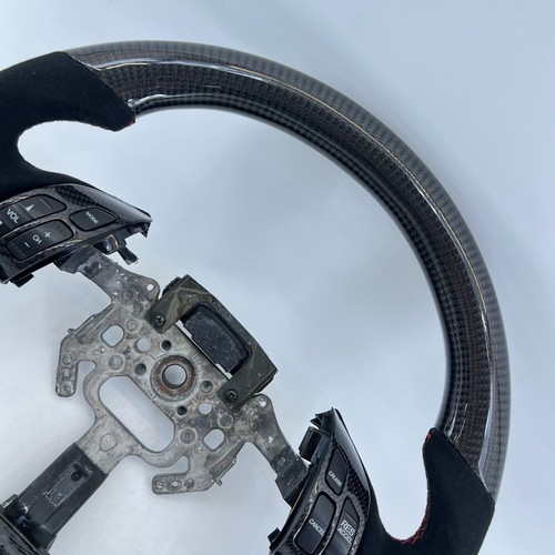 Volante de fibra de carbono real apto para Acura TSX 2004-08 7ª generación Accord Sport - Imagen 6 de 9