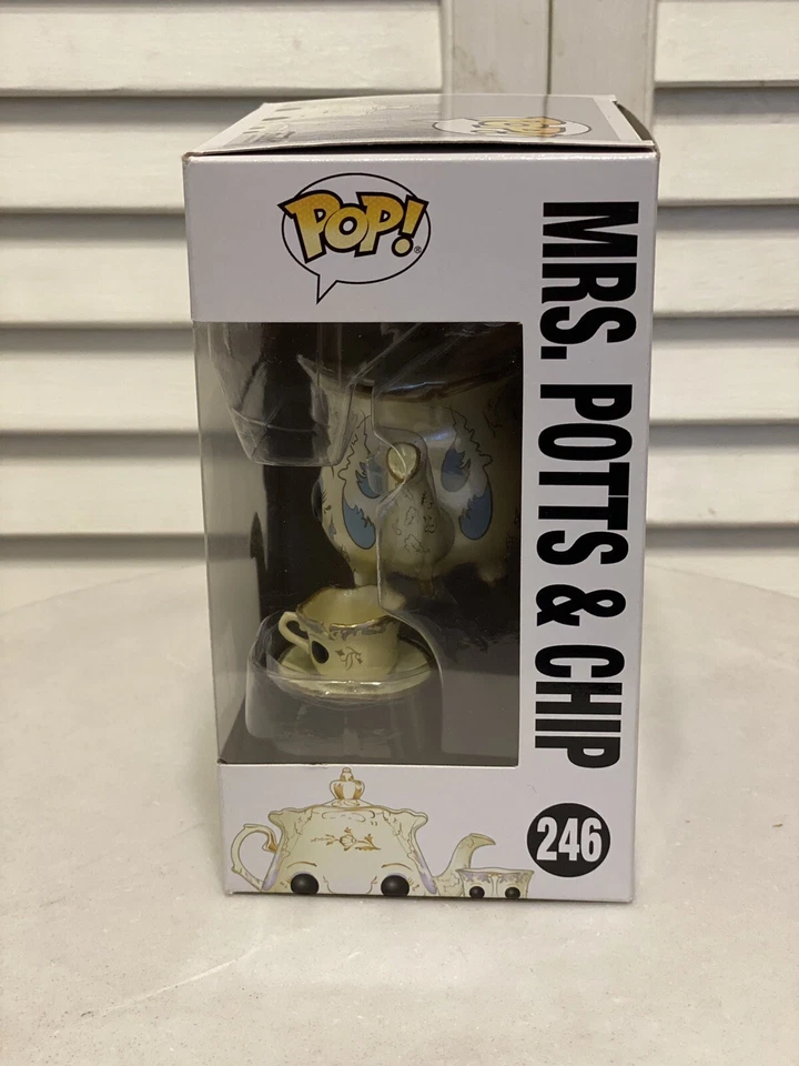 Funko - POP Disney: La Bella y la Bestia - Mrs. Potts & Chip #246 Foto 4 de 4