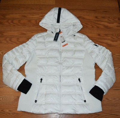 nautica white puffer jacket