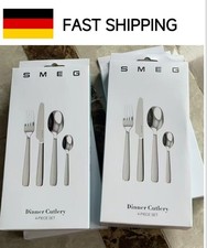 Neu SMEG 4 Stück westliches Geschirr Set mit...