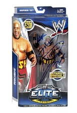 WWE RIKISHI SIGNED ELITE COLLECTION FLASHBACK SERIES 27 WITH JSA COA VERY RARE
