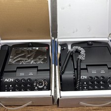  2 ACN Iris 3000 Videophone Phone 7" Screen Landline Ethernet Conferencing NEW