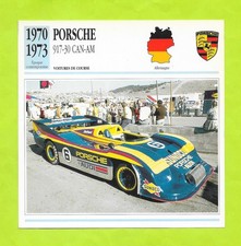 Service Edition Sheet - Porche - 917-30 CAN-AM