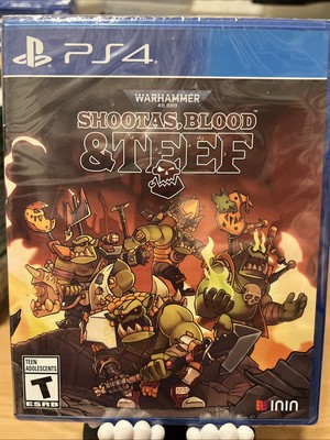 Warhammer 40000: Shootas, Blood & Teef (Sony PlayStation 4, 2022) Brand New