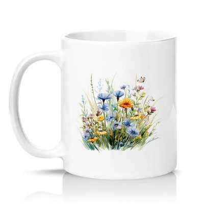Wildflower Damen 11 Unzen Keramiktasse Floral Natur Geschenk für sie für sie